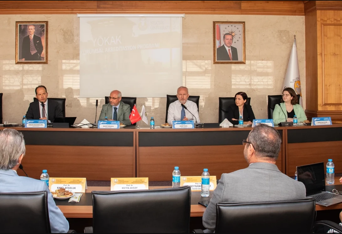 Selçuk Üniversitesi, YÖKAK “2024 Yılı Ara Değerlendirme Programı” kapsamında değerlendirildi